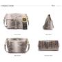 2022 REALER Dropshipping women Shoulder Crossbody Bags Ladies Totes Hand bags custom Hobos bags Genuine Leather handbags