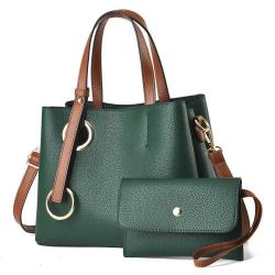 CCF533 Women's Handbags Set Lady Hand Tote Bag 2 Pieces Sac A Purse And Handbags For Women jacquard Luxury Shopping Handbags