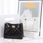 Hot Sale Custom Logo Women's Handbag Single Strap Square Chain Messenger Purses Embroidery Decoration Fashionable Shoulder Bags