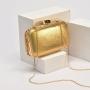 Classic Women Rhinestone Tassels Golden Bridal Clutch Bag Lady Shoulder Bag Wedding Evening Bag Purse NE548