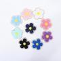 New Arrival Stock Custom Designer Stick On Fashion Cute Butterfly Flower Patches Self Adhesive Pink Bag Chenille Patch