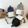 New Design School Bag For College Students Couple Backpack Color Contrast Sports Causal Backpack Fashion Schoolbag