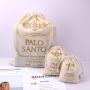 Eco-Friendly Recycled Cotton Drawstring Dust Bag For Gift Packing Custom Organic Colico Cotton Muslin Pouch