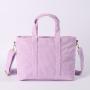 RTS Stock Custom Logo Handbag Fashion Women Corduroy Canvas Shoulder Bag Large Tote Bag Crossbody Bag