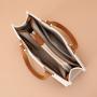 Luxury PU Leather Big Custom Handbag Shoulder Ladies Large Tote Bag for Women