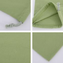 Cotton Bundle Pocket Drawstring Cotton Linen Printing Logo Storage Linen Bag Canvas Pocket