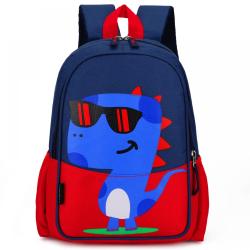 Promotion High Quality Kids Preschool Travel Waterproof Schoolbags Cool Cute Cartoon Dinosaur Pattern Mini Backpack