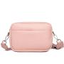 Trend Women's Bag 2024 New Cross-border Foreign Trade Solid Color PU Crossbody Bag Female Small Bag