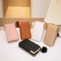 Lingerie mobile phone bag new 2024 women's messenger bag single shoulder crossbody bag simple female clip wallets