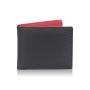 Wholesale leather wallet men card holder carbon fiber bifold wallet pu wallets for men
