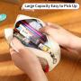 Gelory Custom Logo Zipper Pencil Case Bag Office College School Stationery Organizer Bag For Teens