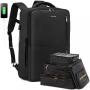 Business Men's Carry On Oxford Backpack large Laptop Back Bags Luggage Suitcase with 6 Packing Cubes Travel Backpack Unisex