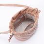 Classic Heart Shape Pattern Sling Small Tote Bag Bucket Shoulder Bag Luxury Pu Leather Handbags Drawstring Bag For Women