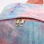 New Arrival Custom Designer Large Capacity Student Shoulder Strap Backpack Fashion Tie Dye Corduroy Kids School Backpack