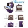 LOVEVOOK Lightweight Smart Business Backpack Travel Water Resistant Daypack College bookBag with USB Laptop Backpacks Unisex