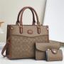 New wholesale women's bags set brand Ladies fashion High Quality PU leather luxury purses and handbags for women