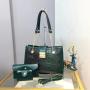 New wholesale luxury tote bags leather fashion quilted leather shoulder bags women's large capacity handbags 2024