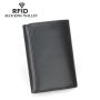 HOT Sell Men's Genuine Leather Trifold Wallet Bag Anti-Theft Short Wallet Credit Card Purse Holder Wallets For man