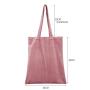In-Stock Wholesale Colorful Velvet Handbag Portable Veet Shopping Bag with Embroidery Shoulder Flannel Joker Style