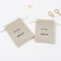 Recyclable Screen Printing Velvet Jewelry Drawstring Bag Beige Velvet Gift Pouch