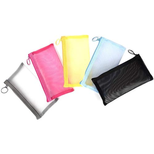 Make Up Clear Travel Zipper Stationeries Electronics Storage Bag Transparent Waterproof Makeup Cosmetic Bag