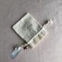 Cheap Custom Printed Promotional Muslin Cotton Drawstring Bag With Paper Tag