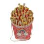 xinyu New Designer Rhinestone Clutch Bag Party French Fries Women Evening Bag Purse Bags Crystal Clutch