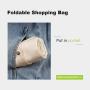 Reusable Grocery Totes Bags Cotton Canvas Foldable Shopping Bags with handle
