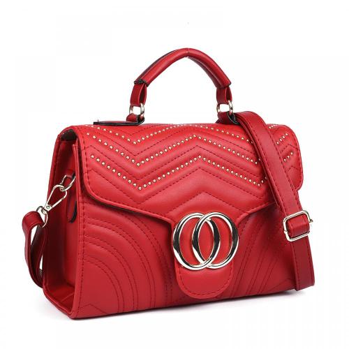 2024 new summer simple design ladies leather shoulder bag popular fashion engraved stripes crossbody bag