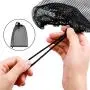 Gelory Kitchen Jewelry Toys Gifts Storage Mesh Bags Custom Nylon Mesh Laundry Bag With Drawstring