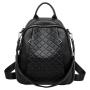 New Mini Backpack Women Casual  Leather Shoulder Bag For Teenage Girls Multi-Function Small Female Ladies School Backpack
