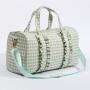 Wholesale Custom Large Capacity Weekend Travel Bag Gym Women Sports Bag Cute Lace Gingham Duffel Bags