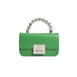 2024 Custom Vegan Leather Purses And Handbags Metal Ball Handle Handbag For Women Luxury