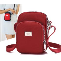 Custom Logo Women Designer Fashion Purses Oxford Cloth Waterproof Lady Crossbody Bags Girl Mini Zipper Sequined Square Handbag