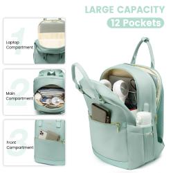 2023 LOVEVOOK Wholesale Fashion High Quality laptop backpack Waterproof Travel Stylish School bag Business Women Laptop Backpack