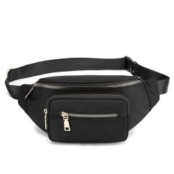 Gelory New Style Fashion Polyester Fanny Packs Crossbody Bag Waterproof Waist Bag For Travel Running Walking Hiking