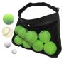 HR744 Tennis Balls Storage Bag Portable Pik Ball Tennis Pickup Storage Bag Training Sports Single Outdoor Water Cup Waist Bag