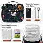 Wholesale New Design Insulated Lunch Bag for Women Reusable Lunch Box Cute Cooler Tote for Work Picnic or Travel