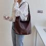 New Design Luxury Nylon Bag Big Capacity Fashion Solid Color Soft Shoulder Bag Women Recreation Hand Bag Simple Korean' Handbags