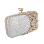 Popular Ladies handbags with diamond inlaid banquet clutch bag party rhinestone handbag dress and evening bags wholesale