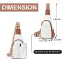 Hot Selling sac tendance 2024  Wholesale Crossbody Sling Belt Bag Custom Guitar Strap Pu Leather Crossbody Bag For Women
