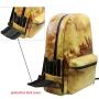 Marble pattern smell proof bag with lock custom bags smell proof