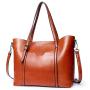 New retro one shoulder crossbody tote bag