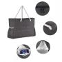 2024 New Arrived High Quality Fashion Lady Shopping Polyester Tote Bags Ladies Simple Custom Large Beach Bag