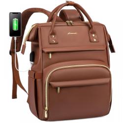New arrival Hot Vintage Portable ladies school work bookbag mochila luxury PU leather bags women laptop backpacks with USB