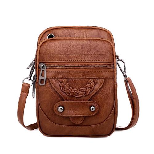 KBW624 Women Crossbody New Texture Shoulder Bag Ladies Phone Bag Soft Leather Fashion Retro Small Bag