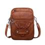 KBW624 Women Crossbody New Texture Shoulder Bag Ladies Phone Bag Soft Leather Fashion Retro Small Bag