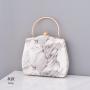 New Style Europe America Evening Bag Popular Portable Handtaschen Frau Stone Grain Bag Shell Type Fashion Design Messenger Bag