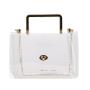 ZR707 Transparent Women Bag New PVC Chain Single Shoulder Fashion PU Ladies Handbag Ladies Crossbody Handbag Tote Bag Dinner Bag