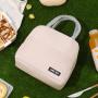 ZR273 Solid Twill Bento Bag Portable Heat Preservation Bag Student Lunch Box Heat Preservation Bag Picnic